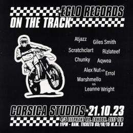 Eglo Records On The Track at Corsica Studios on Saturday 21st October 2023