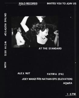 EGLO RECORDS at The Standard on Sunday 20th August 2023