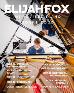 Elijah Fox at Union Chapel on Monday 28th October 2024