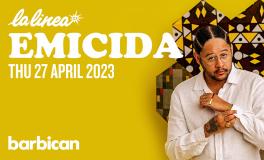 Emicida at Barbican on Thursday 27th April 2023
