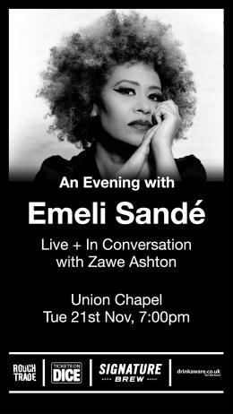 Emili Sande at Union Chapel on Tuesday 21st November 2023