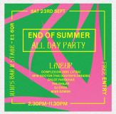 End of Summer ALL DAY PARTY at Juju's Bar and Stage on Saturday 23rd September 2023