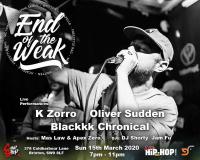 End of the Weak at Chip Shop BXTN on Sunday 15th March 2020