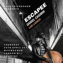 Daniel Casimir at Mau Mau Bar on Thursday 20th April 2017