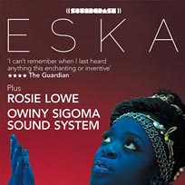 Eska at Islington Assembly Hall on Friday 27th November 2015