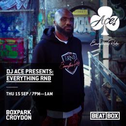Everything RnB at Boxpark Croydon on Thursday 15th September 2022