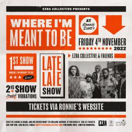 Ezra Collective at Ronnie Scotts on Friday 4th November 2022