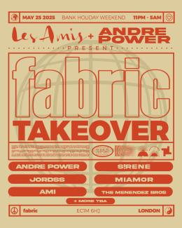 Fabric Takeover at Fabric on Sunday 25th May 2025