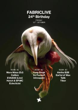 FABRICLIVE at Fabric on Friday 13th October 2023
