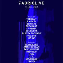 Fabriclive w/ Toddla T at Fabric on Friday 11th August 2017