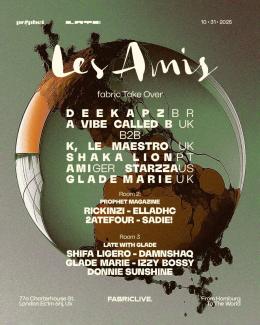 FABRICLIVE x Les Amis at Fabric on Friday 31st October 2025