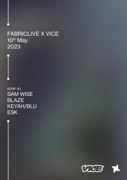 FABRICLIVE X VICE at Fabric on Wednesday 10th May 2023