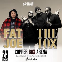 Fat Joe & The Lox at Copper Box Arena on Wednesday 23rd October 2024