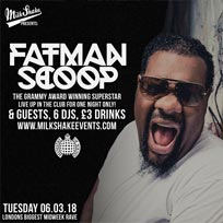 Fatman Scoop at Ministry of Sound on Tuesday 6th March 2018