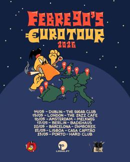 Febre90s at Jazz Cafe on Friday 15th May 2026