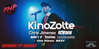 FHP Presents at The Moustache Bar on Saturday 17th January 2026