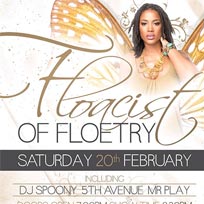 Floacist of Floetry at Brooklyn Bowl on Saturday 20th February 2016