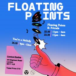 Floating Points & Friends at Corsica Studios on Friday 22nd October 2021