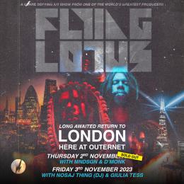Flying Lotus at HERE at Outernet on Friday 3rd November 2023