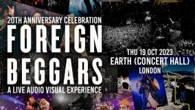 Foreign Beggars at EartH on Saturday 19th October 2024