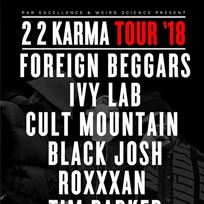 Foreign Beggars 22 Karma Tour at Hangar on Saturday 21st April 2018