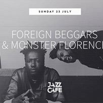 Foreign Beggars at Jazz Cafe on Sunday 23rd July 2017