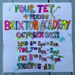 Four Tet at Brixton Academy on Thursday 7th October 2021
