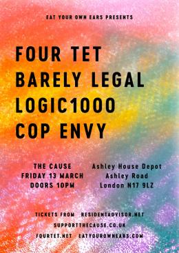 Four Tet at The Cause on Friday 13th March 2020