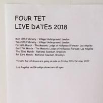 Four Tet at Village Underground on Thursday 22nd February 2018