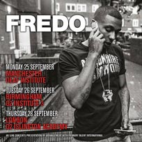 Fredo at Islington Academy on Thursday 28th September 2017