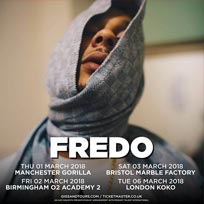 Fredo at KOKO on Tuesday 6th March 2018