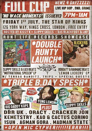 Full Clip Magazine | Issue #13 at The Star of Kings on Friday 1st July 2022