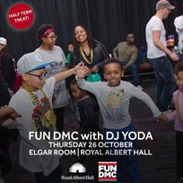 FUN DMC w/ DJ Yoda at Royal Albert Hall on Thursday 26th October 2017