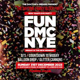 FUN DMC NYE at Juju's Bar and Stage on Sunday 31st December 2023