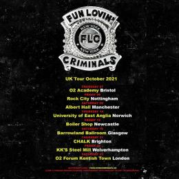 Fun Lovin&#039; Criminals at The Forum on Saturday 23rd October 2021