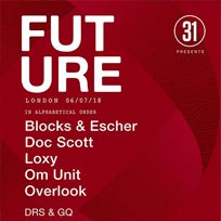 Future at Lightbox on Friday 6th July 2018