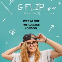 G-Flip at The Garage on Wednesday 10th October 2018