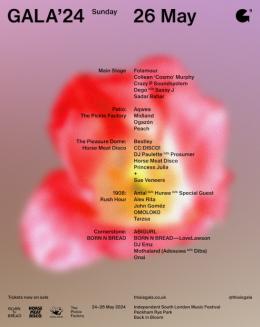 GALA &#039;24 Sunday at Peckham Rye Park on Sunday 26th May 2024