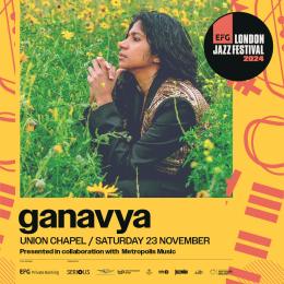 Ganavya at Jazz Cafe on Saturday 23rd November 2024