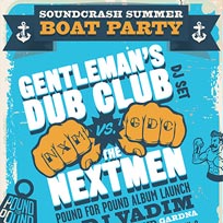 Soundcrash Summer Boat Party at Temple Pier on Saturday 23rd June 2018