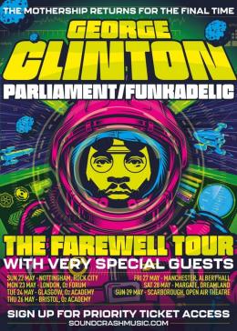 George Clinton at The Forum on Monday 23rd May 2022