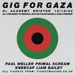 Gig For Gaza at Brixton Academy on Friday 13th December 2024