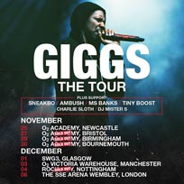 Giggs at Wembley Arena on Friday 6th December 2019