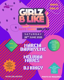 GIRLZ B LIKE at Grow Hackney on Saturday 28th June 2025