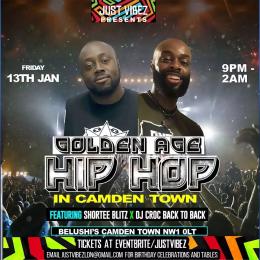 Golden Age Hip Hop at Belushi&#039;s Camden on Friday 13th January 2023