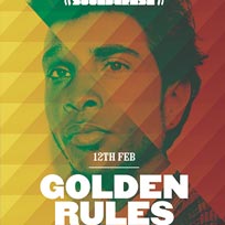 Golden Rules at Corsica Studios on Friday 12th February 2016