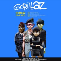 Gorillaz at The o2 on Tuesday 5th December 2017