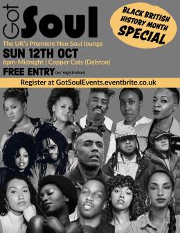 Got Soul at Copper Cats on Sunday 12th October 2025