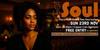 Got Soul at Copper Cats on Sunday 23rd November 2025