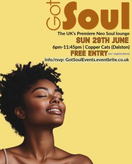 Got Soul at Copper Cats on Sunday 29th June 2025